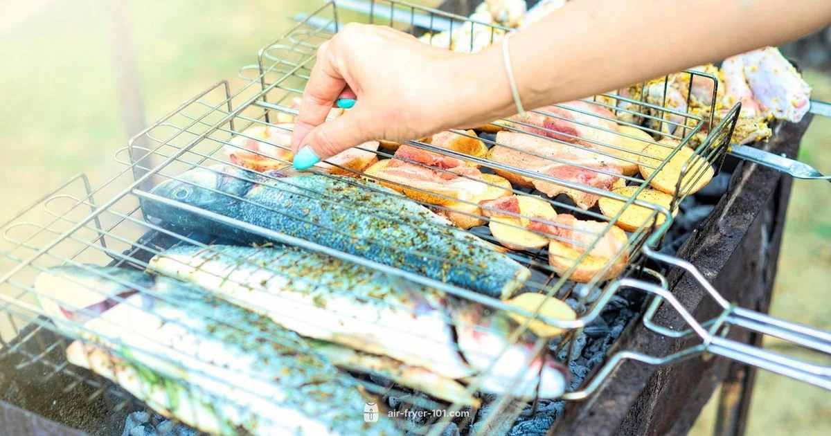 Crispy Skin Salmon - Air Fryer 101