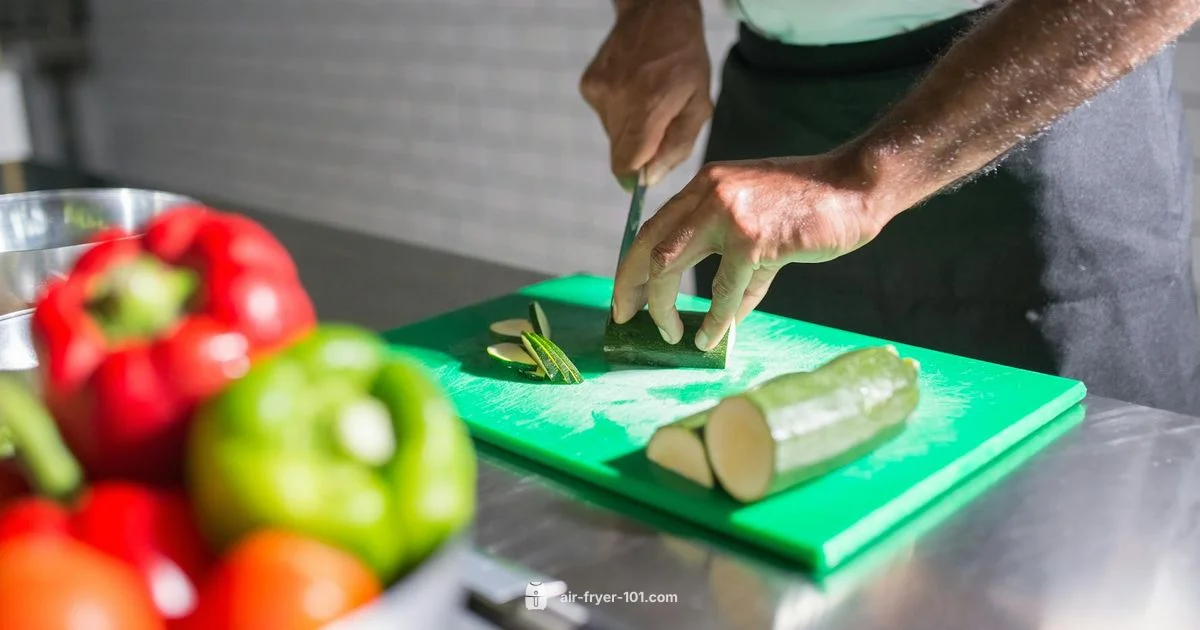 Crispy Zucchini Fritters - Air Fryer 101