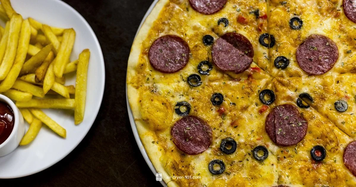 Crisp Frozen Pizza - Air Fryer 101