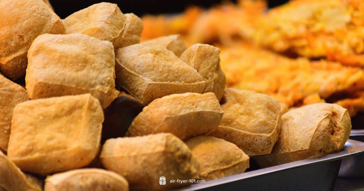 Crispy Air Fry Tofu - Air Fryer 101