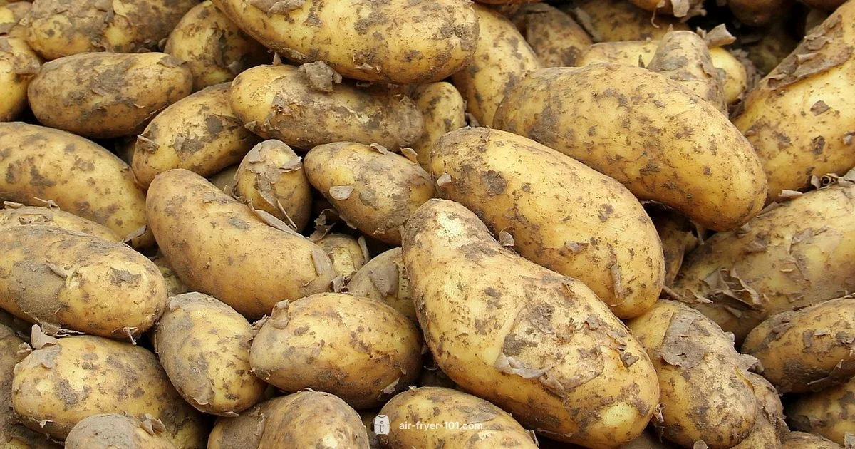 Crisped Microwave Potatoes - Air Fryer 101