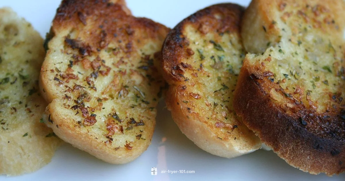 Air Fryer Garlic Bread - Air Fryer 101