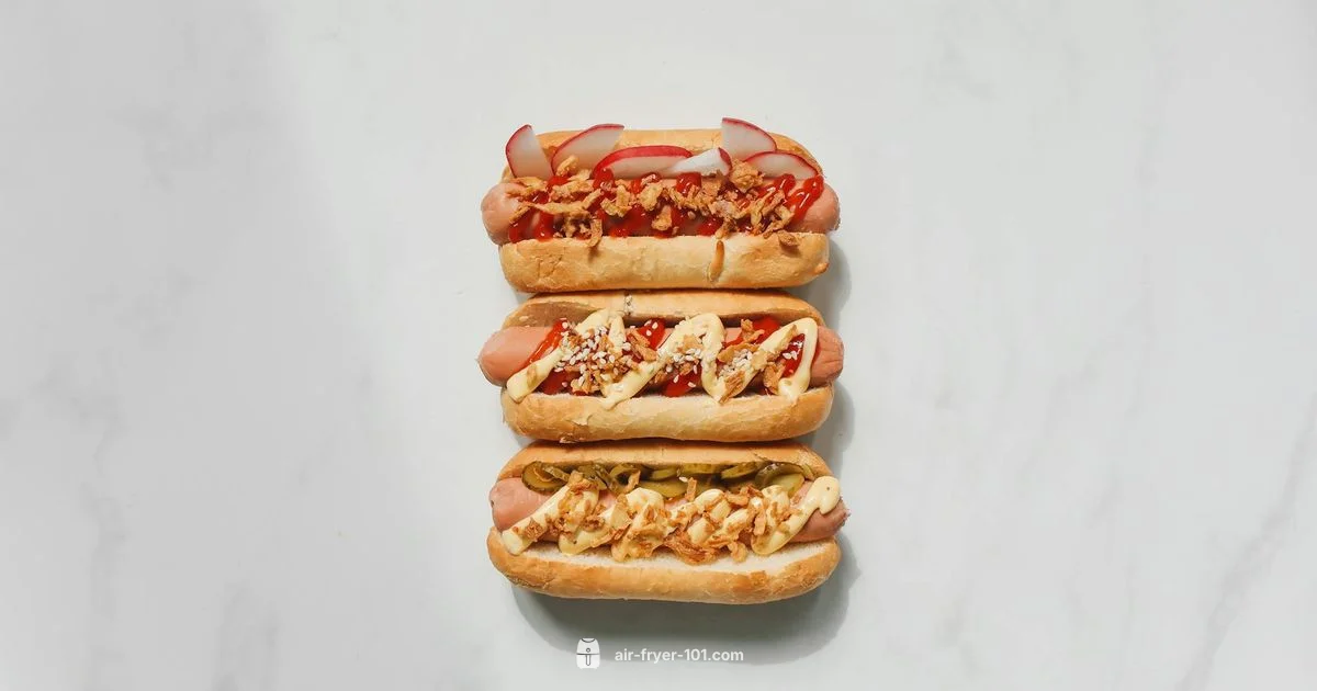 Crispy Hot Dogs - Air Fryer 101