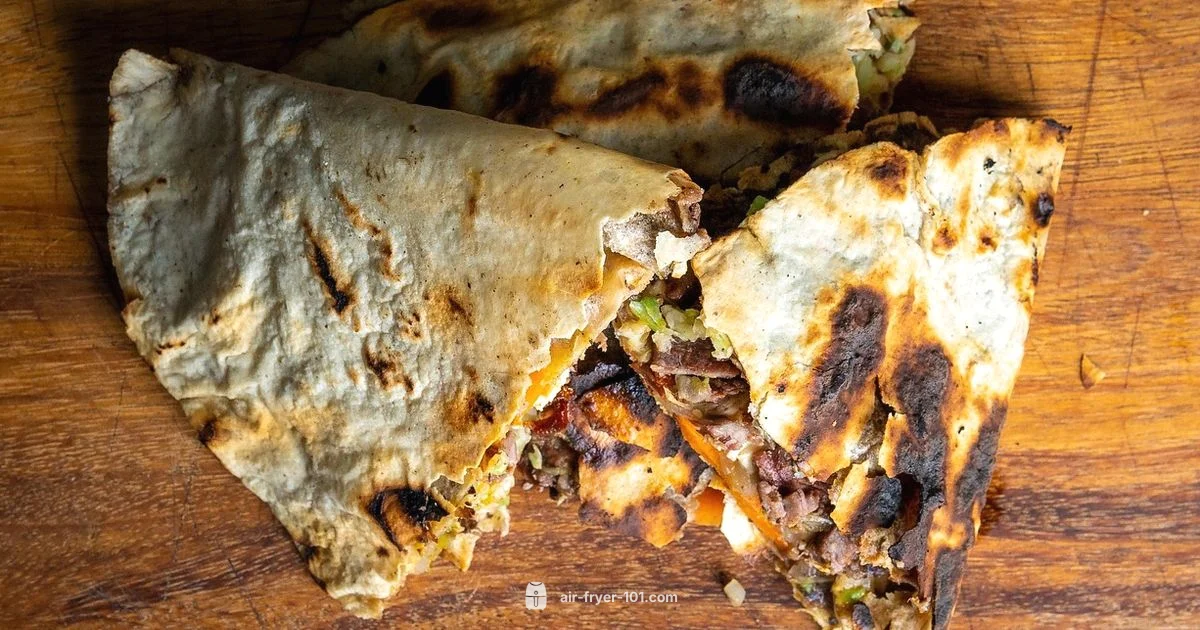 Air Fryer Quesadilla - Air Fryer 101