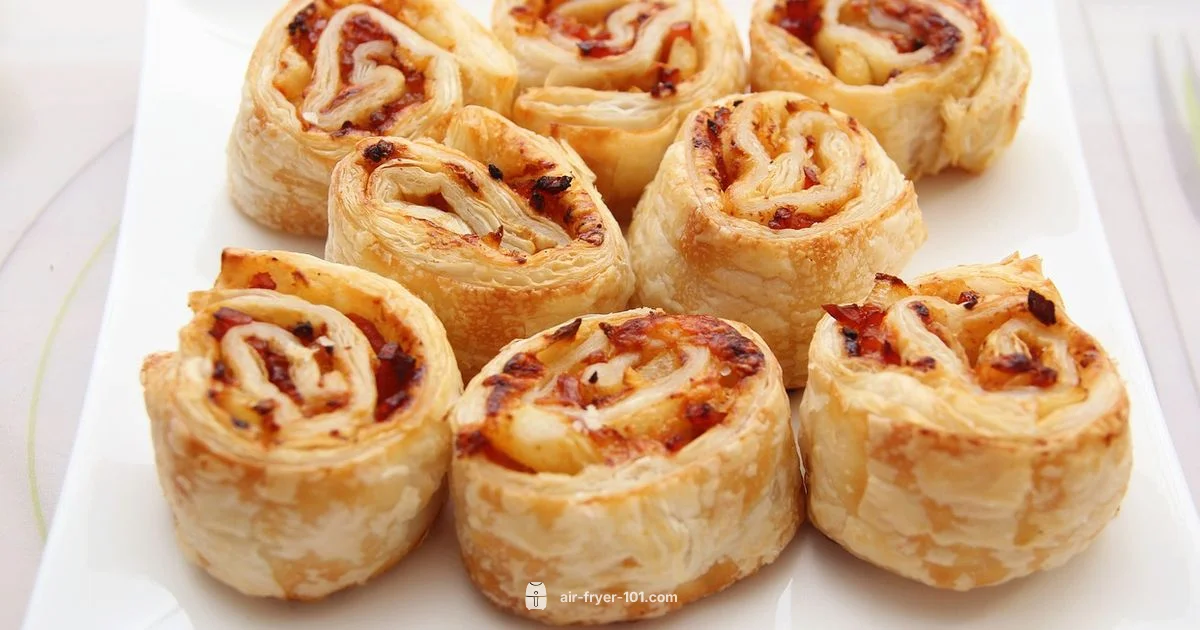 Crispy Pizza Rolls - Air Fryer 101