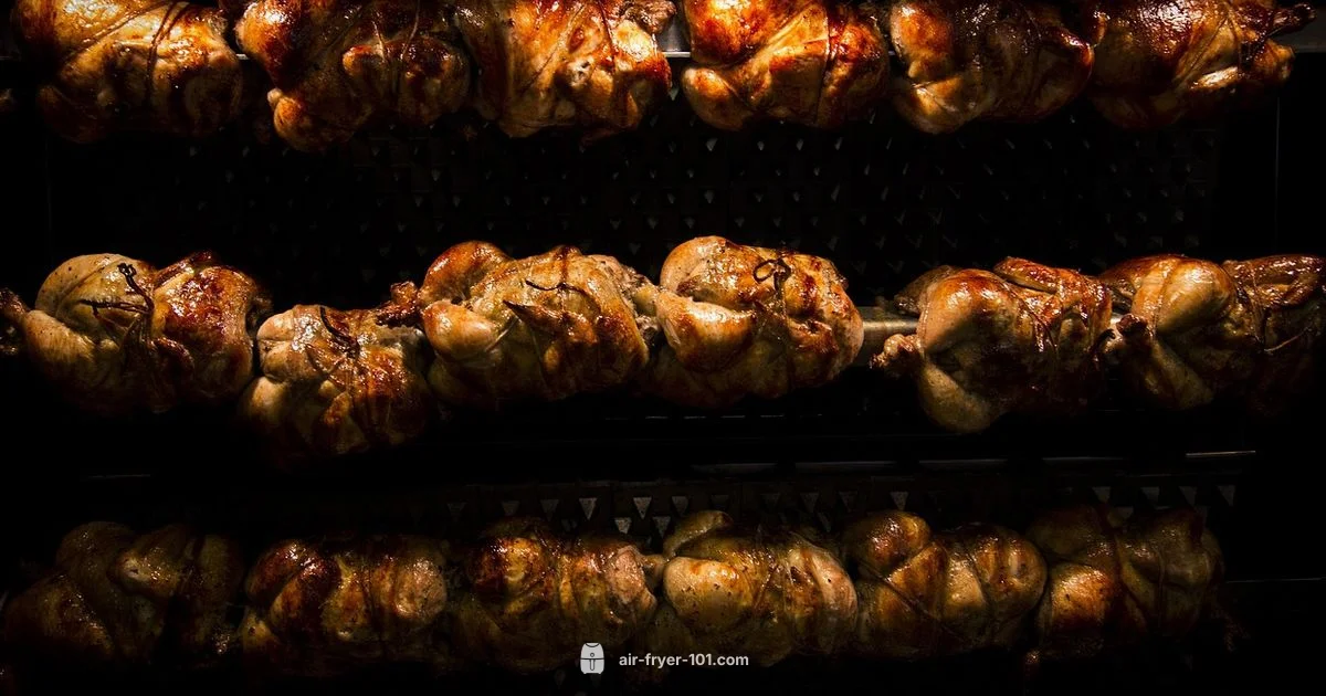 Crispy Rotisserie Chicken - Air Fryer 101
