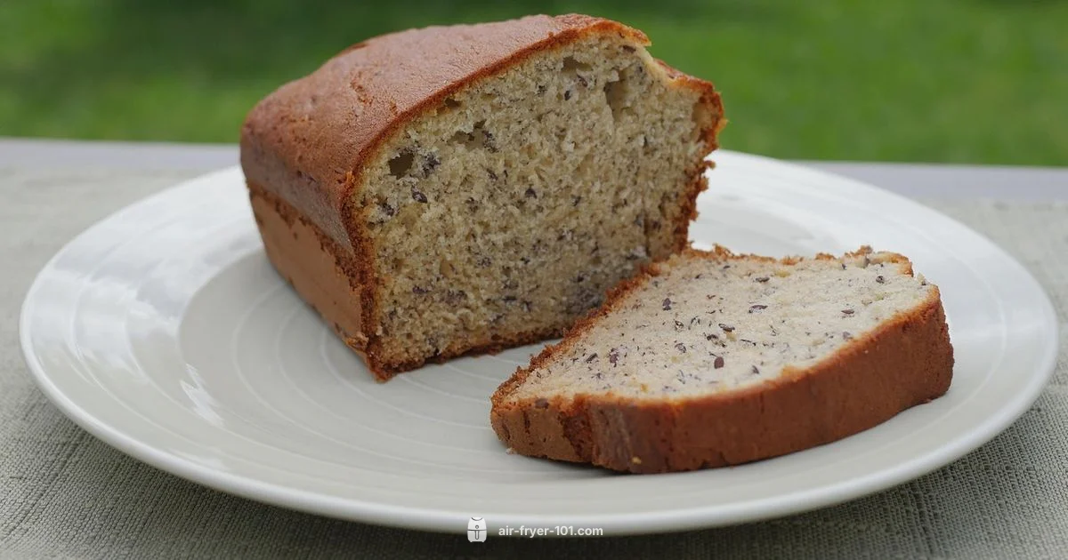 Moist Air Fryer Banana Bread - Air Fryer 101
