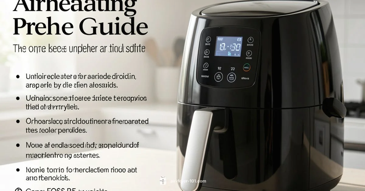 Air Fryer Preheat Guide - Air Fryer 101