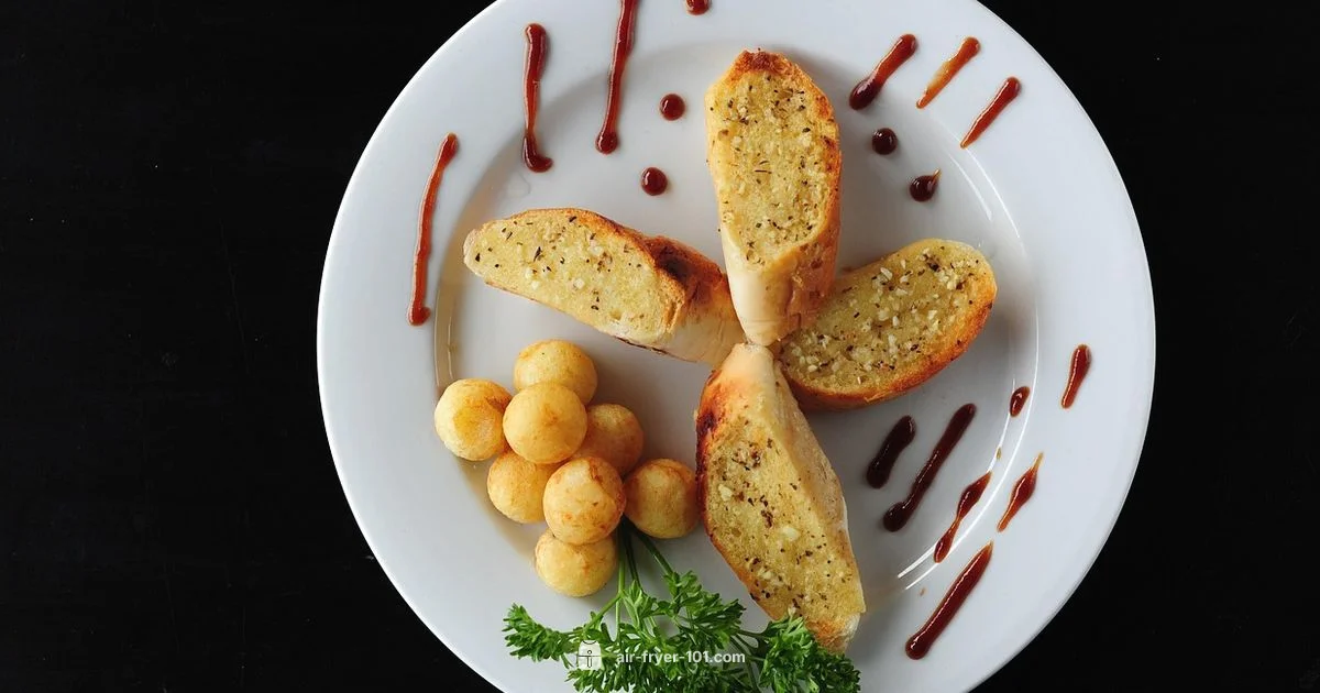 Crispy Garlic Bread - Air Fryer 101