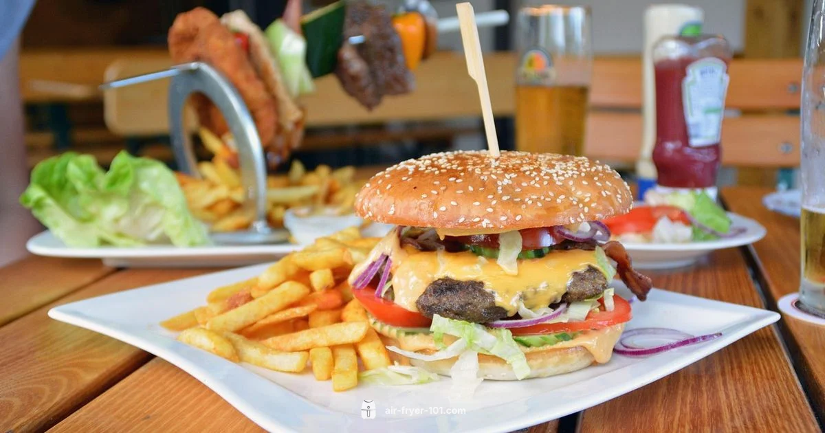 Burger Night, Crips & Juicy - Air Fryer 101