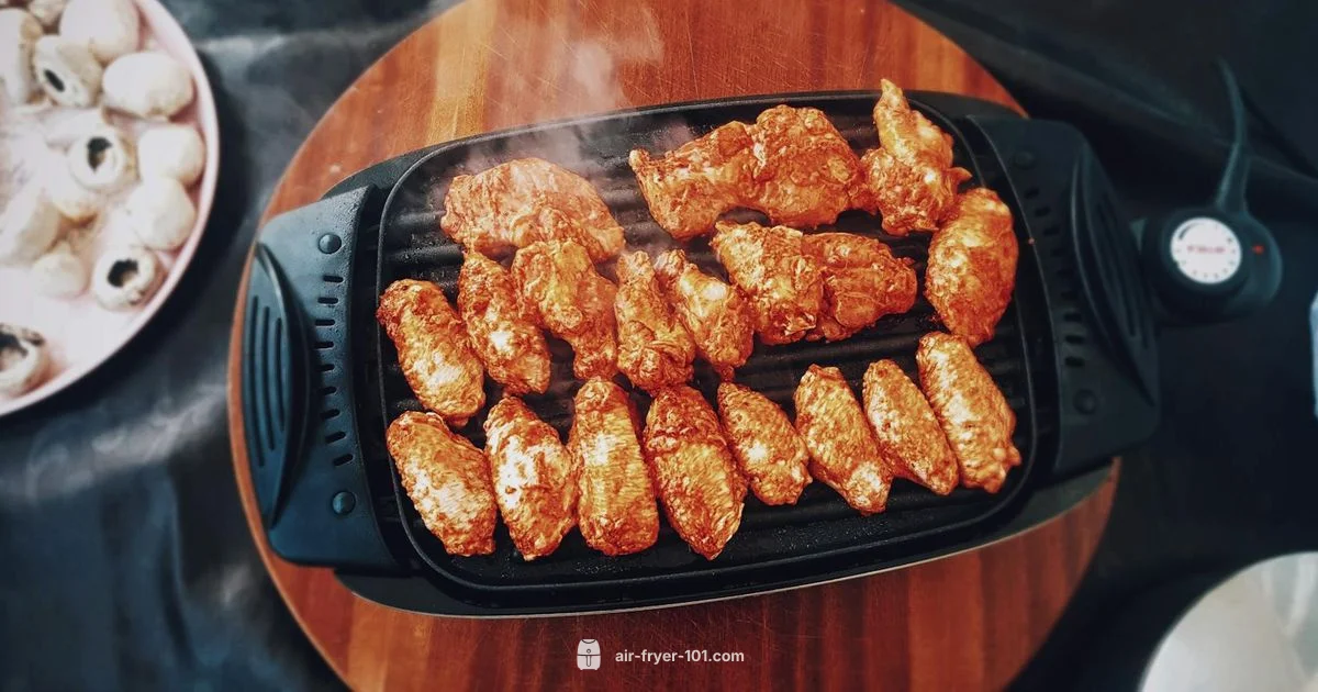 Crispy Frozen Wings - Air Fryer 101