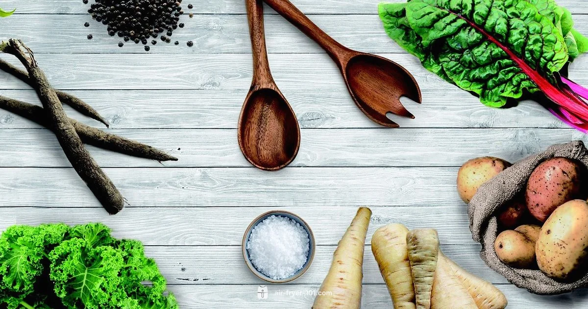 Crispy Kale Chips - Air Fryer 101