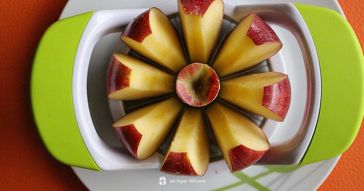 Crispy Air Fryer Apples - Air Fryer 101
