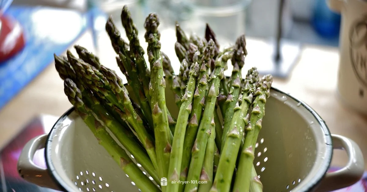Crispy Air Fryer Asparagus - Air Fryer 101