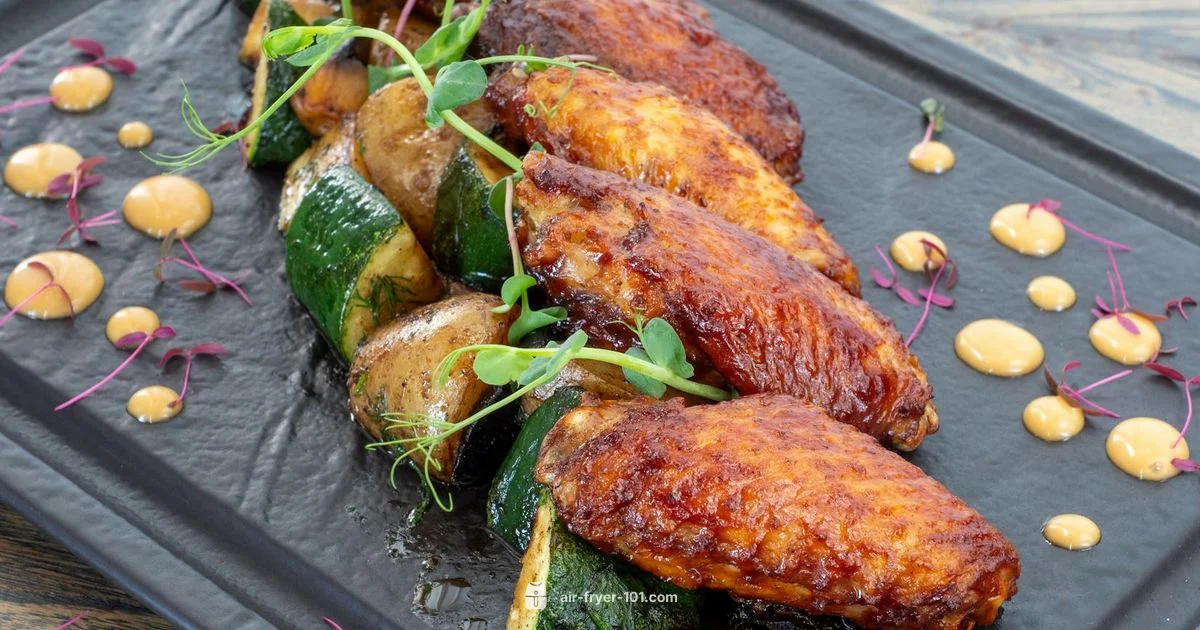 Crispy Air Fryer Wings - Air Fryer 101