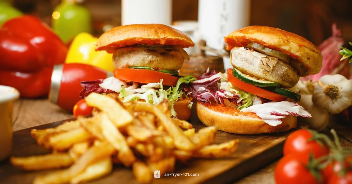 Frozen Turkey Burger - Air Fryer 101