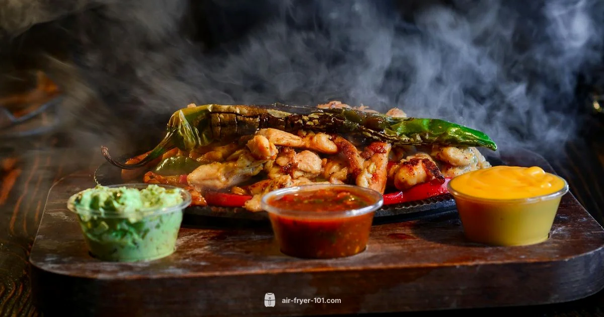 Air Fryer Chicken Fajitas - Air Fryer 101