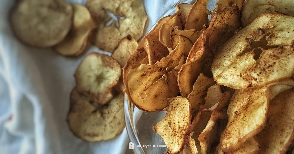 Air Fryer Apple Chips - Air Fryer 101