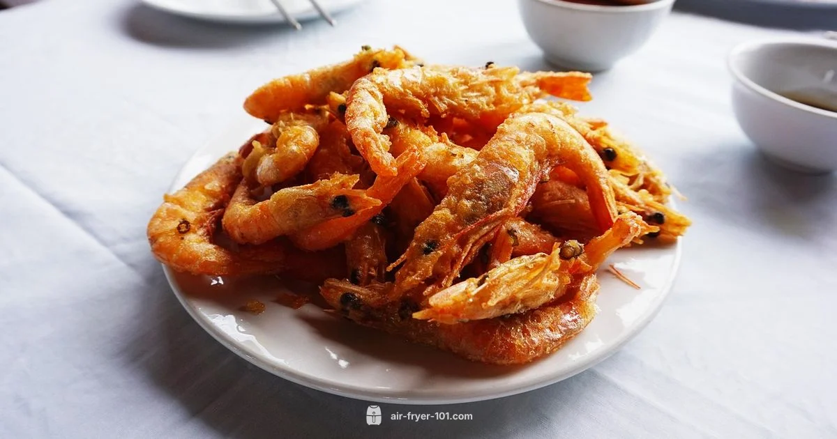 Crispy Frozen Shrimp - Air Fryer 101