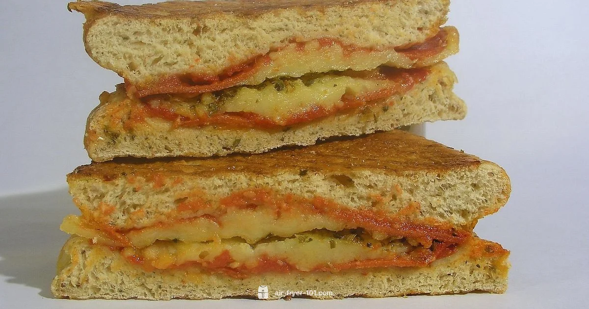 Crisp Air Fryer Grilled Cheese - Air Fryer 101