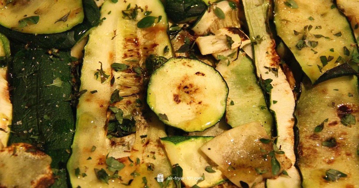 Crispy Zucchini Bites - Air Fryer 101