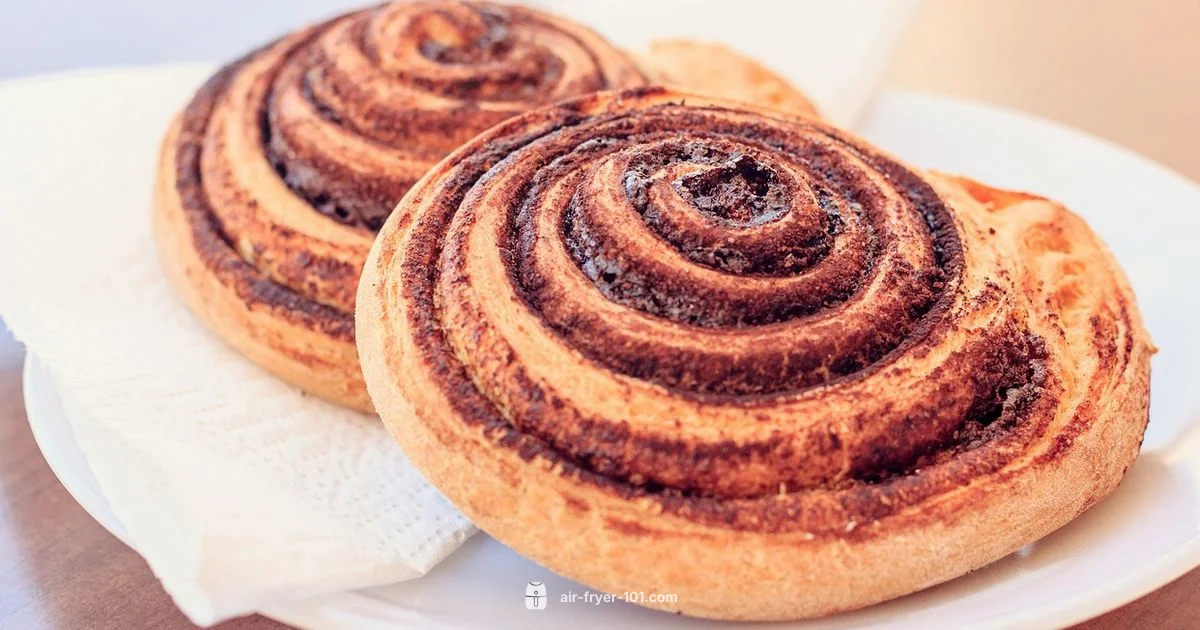 Cinnamon Roll Air Fryer - Air Fryer 101