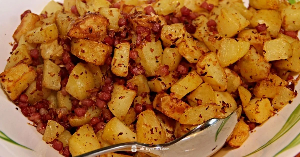 Crisp Diced Potatoes - Air Fryer 101