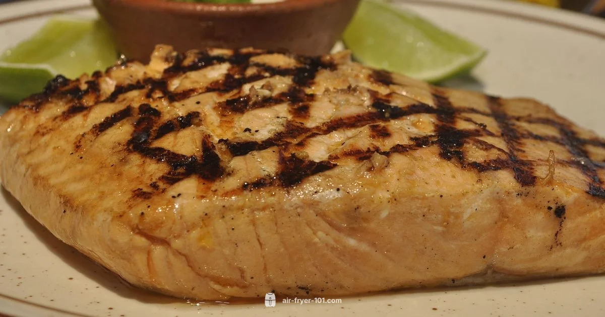 Crispy Frozen Salmon - Air Fryer 101
