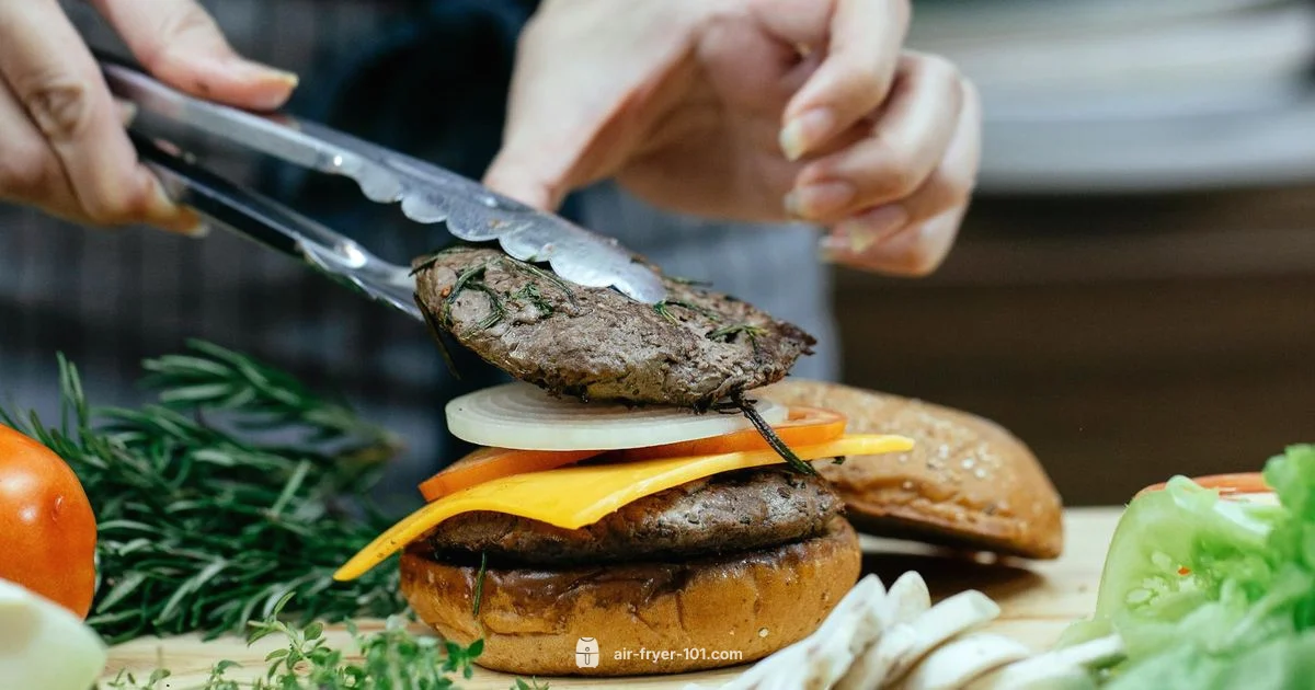 Air Fryer Burgers 101 - Air Fryer 101