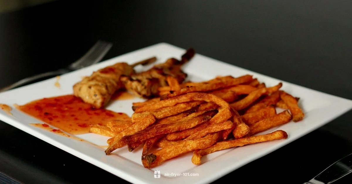 Air Fryer Sweet Potato Fries - Air Fryer 101