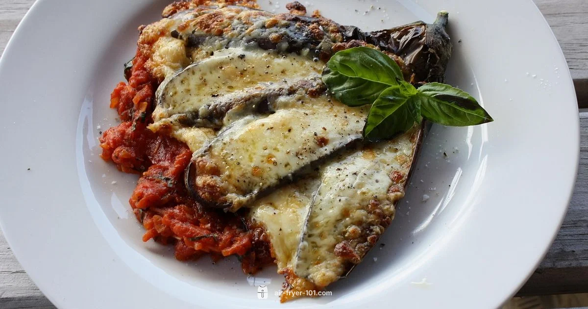 Air Fryer Eggplant Parm - Air Fryer 101