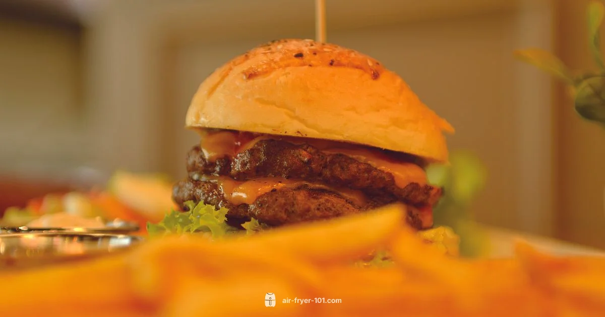 Air Fryer Burgers - Air Fryer 101