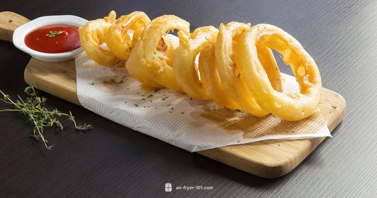 Crispy Onion Rings - Air Fryer 101