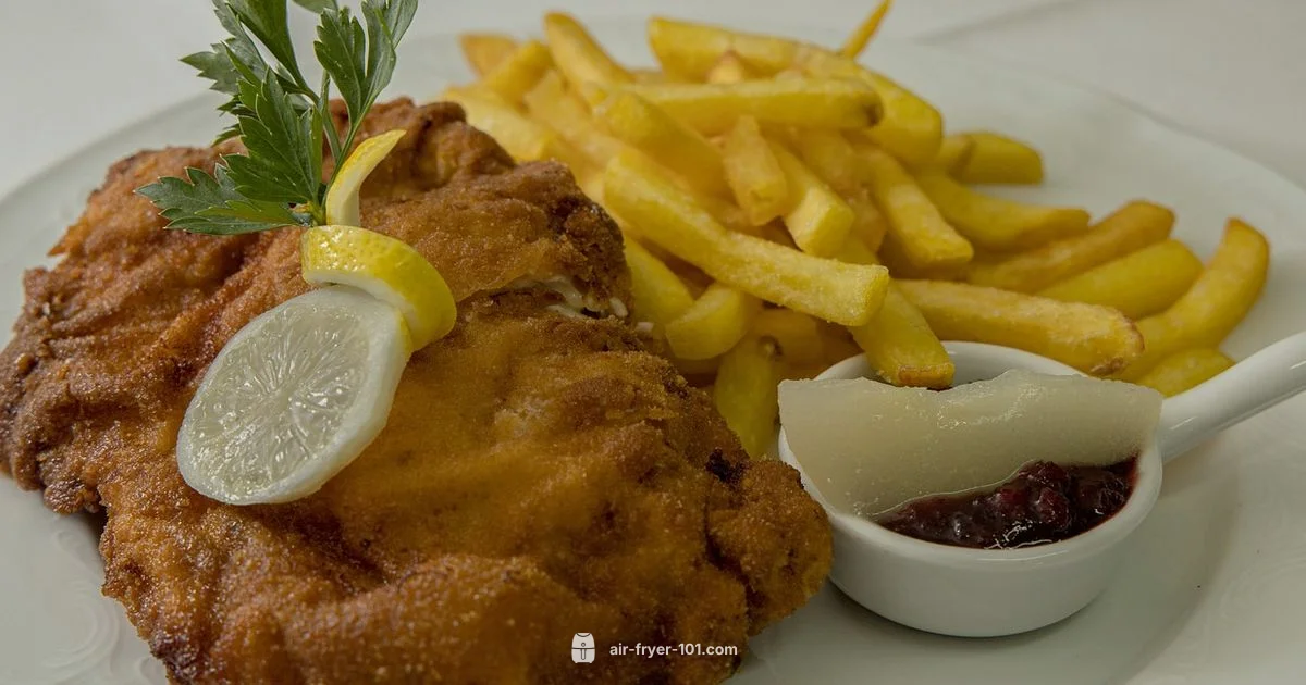 Air Fried Cordon Bleu - Air Fryer 101