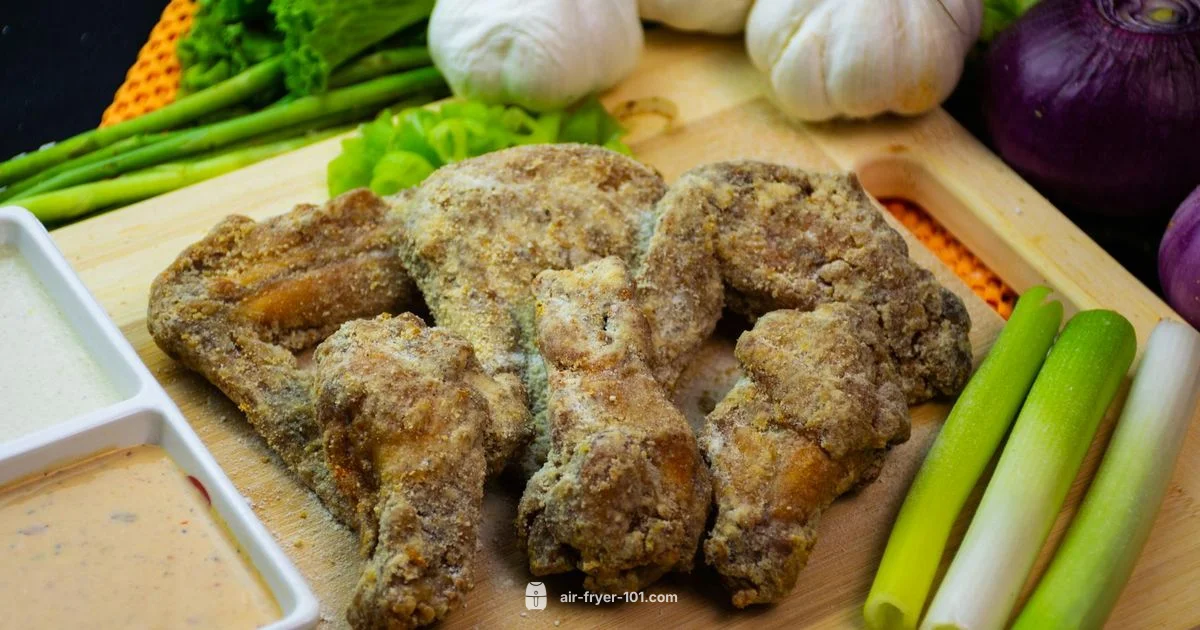 Crispy Air Fryer Wings - Air Fryer 101