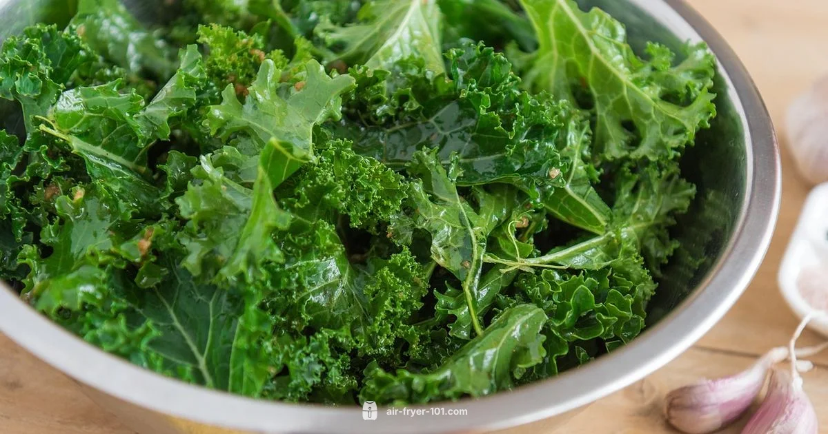 Crispy Kale Chips - Air Fryer 101