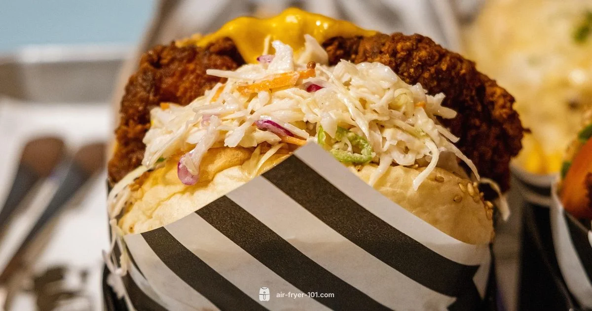 Crispy Frozen Burgers - Air Fryer 101