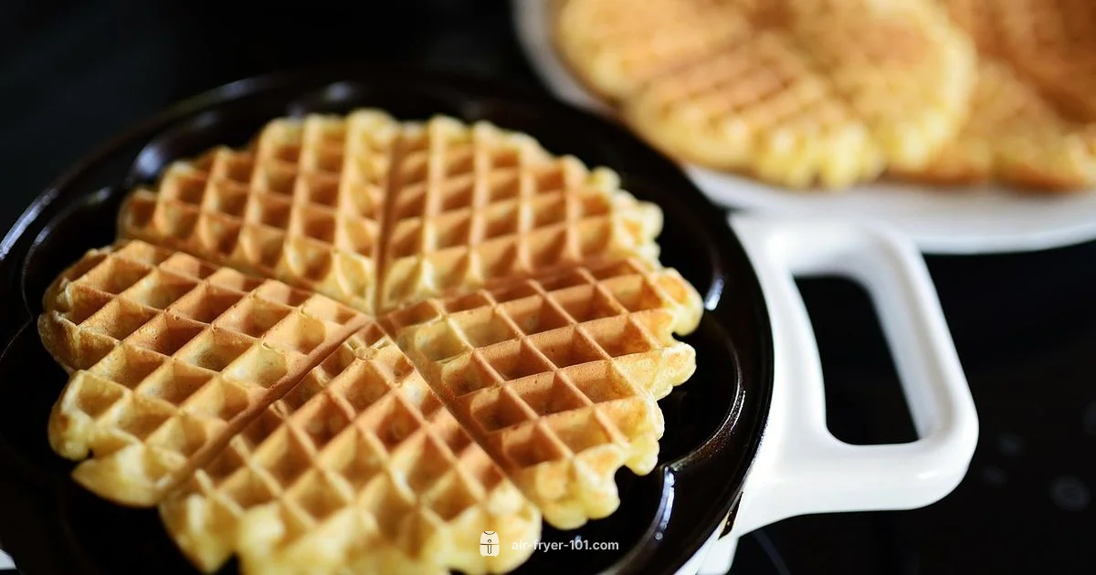 Crispy Air Fryer Waffles - Air Fryer 101