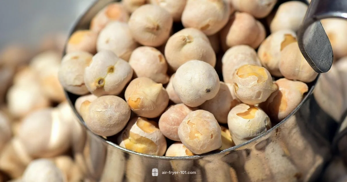 Crispy Chickpeas, Easy - Air Fryer 101